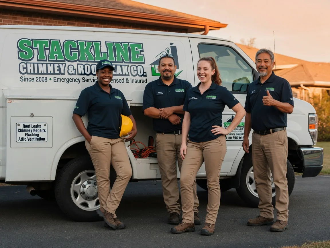 Chimney flashing repair company in Ontario, CA